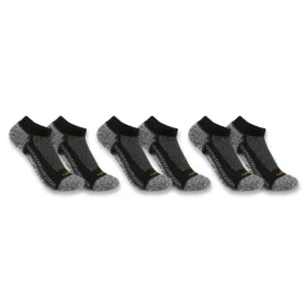 Carhartt Force® mellantjocka lågt skurna strumpor, 3-pack