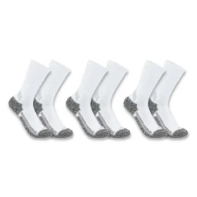 Carhartt Force® Midweight Crew Strumpor 3-pack