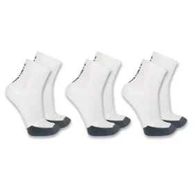Carhartt Force® Midweight Logo Short Crew Strumpor 3-pack
