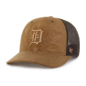 Detroit Tigers '47 färgad trucker-keps, avslappnad passform