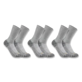 Carhartt Force® Midweight Crew Strumpor 3-pack