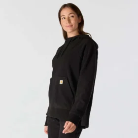 Force Quick-Dry Oversized fleece-huvtröja för dam