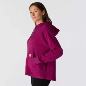 Force Quick-Dry Oversized fleece-huvtröja för dam