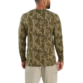 Force Sun Defender UPF 50+ Camo långärmad T-shirt för män – solskyddsskjortor