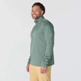 Force Sun Defender UPF 50+ fuktavvisande halvzip-tröja för män – solskyddsskjortor