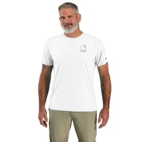 Force Sun Defender UPF 50+ – lätt, fuktavledande T-shirt för män – solskyddskjortor