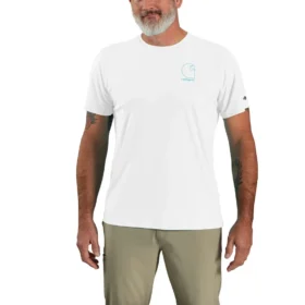 Force Sun Defender UPF 50+ – lätt, fuktavledande T-shirt för män – solskyddskjortor
