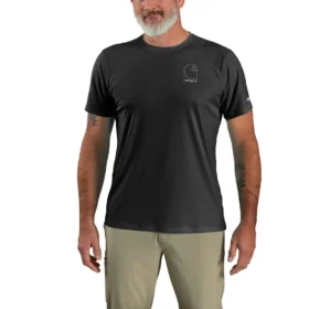 Force Sun Defender UPF 50+ – lätt, fuktavledande T-shirt för män – solskyddskjortor