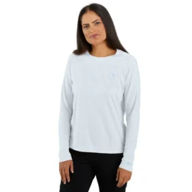Force Sun Defender UPF 50+ lätt långärmad T-shirt för dam – solskyddskjortor