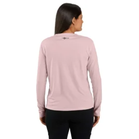 Force Sun Defender UPF 50+ lätt långärmad T-shirt för dam – solskyddskjortor