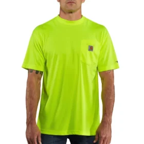 Force T-shirt för män med avslappnad passform och färgförstärkning