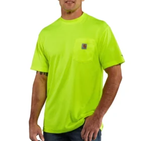 Force T-shirt för män med avslappnad passform och färgförstärkning