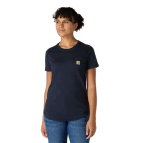 Force T-shirt med fickor i avslappnad passform för damer, med fuktavledande egenskaper