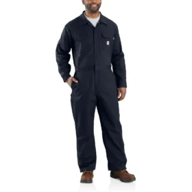 Fr Loose Fit-overall i twill för män – flamskyddad overall
