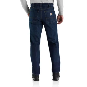 Fr Slim Straight Leg Rugged Flex™-jeans för män – flamskyddade jeans