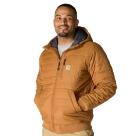 Gilliam vattenavvisande, lätt och isolerad Active Jacket för herr – Rain Defender-jackor