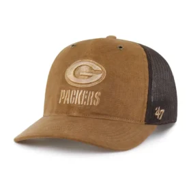 Green Bay Packers '47 färgad trucker-keps, avslappnad passform