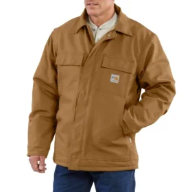 Herrjacka Fr Loose Fit Duck Traditional Insulated Coat – Flamskyddade jackor