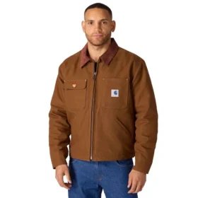 Herrjacka i Crafted-serien, anka, sherpa-fodrad Chore Coat