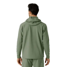 Huvtröja i laminerad fleece