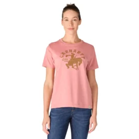 Irvine T-shirt med hästmotiv i avslappnad passform för damer