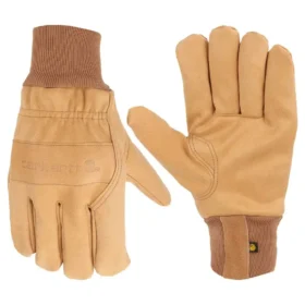 Isolerad handskar med stickad manschett i Gunn Cut-modell