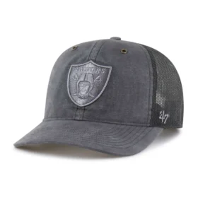 Las Vegas Raiders '47 färgad trucker-keps, avslappnad passform