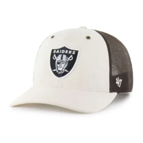 Las Vegas Raiders '47 ofärgad trucker-keps, avslappnad passform