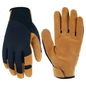 Läderhandskar med hög fingerkänsla och säker manschett
