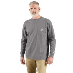 Långärmad T-shirt i lös passform för män från Fr Force Dearborn