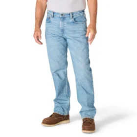 Loose Fit-arbetsjeans för män med raka ben och Rugged Flex-teknik