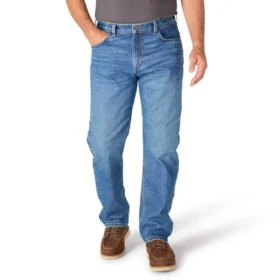 Loose Fit-arbetsjeans för män med raka ben och Rugged Flex-teknik