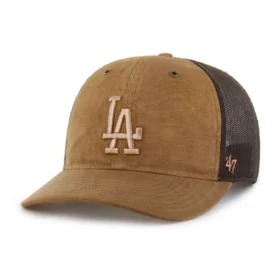 Los Angeles Dodgers '47 färgad trucker-keps, avslappnad passform