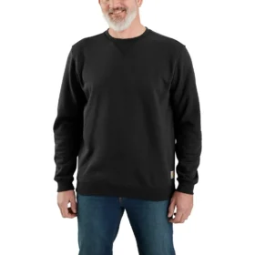 Marquette-tröja för män med lös passform, medelvikt och Crewnecks