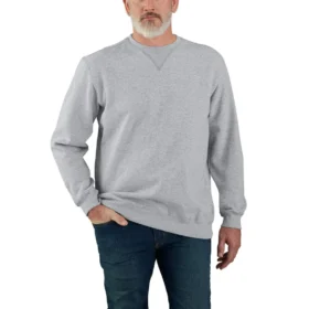 Marquette-tröja för män med lös passform, medelvikt och Crewnecks
