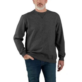 Marquette-tröja för män med lös passform, medelvikt och Crewnecks