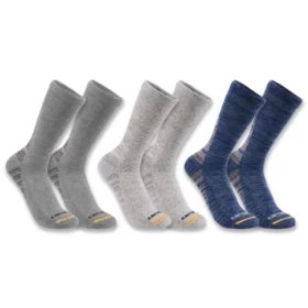 Mellantjocka strumpor i syntet-bomullsblandning, 3-pack