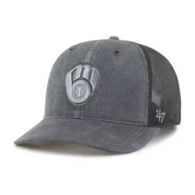 Milwaukee Brewers '47 färgad trucker-keps, avslappnad passform