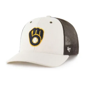 Milwaukee Brewers '47 ofärgad trucker