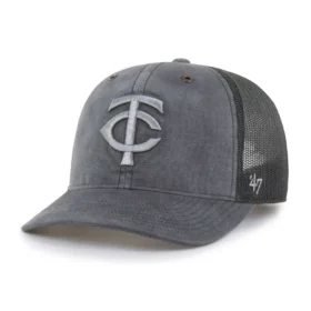Minnesota Twins '47 färgad trucker-keps, avslappnad passform