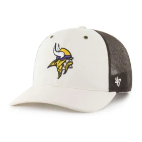 Minnesota Vikings '47 ofärgad trucker-keps, avslappnad passform