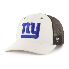 New York Giants '47 ofärgad trucker-keps, avslappnad passform
