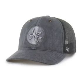 Ohio State Buckeyes '47 Färgad Trucker-keps, avslappnad passform