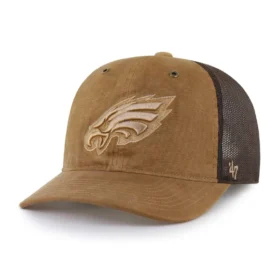 Philadelphia Eagles '47 färgad trucker-keps, avslappnad passform