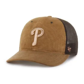 Philadelphia Phillies '47 färgad trucker-keps, avslappnad passform