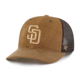 San Diego Padres '47 färgad trucker-keps, avslappnad passform
