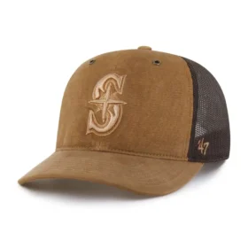 Seattle Mariners '47 färgad truckerkeps, avslappnad passform