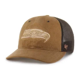 Seattle Seahawks '47 färgad trucker-keps, avslappnad passform